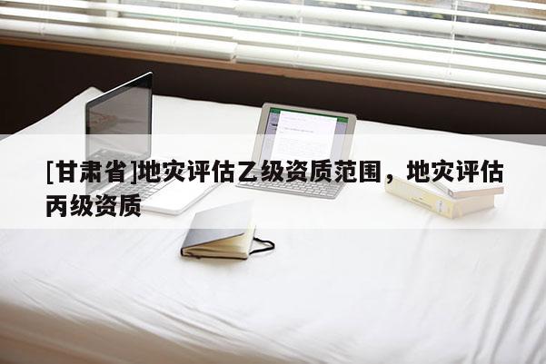 [甘肅省]地災(zāi)評(píng)估乙級(jí)資質(zhì)范圍，地災(zāi)評(píng)估丙級(jí)資質(zhì)