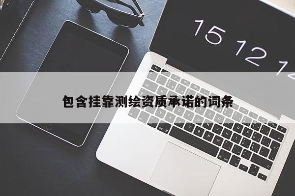 包含掛靠測繪資質承諾的詞條