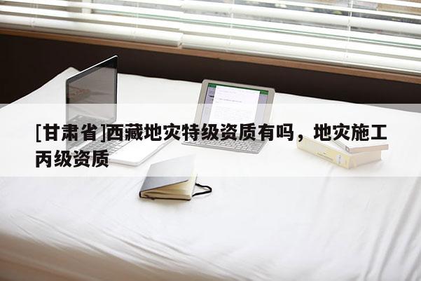 [甘肅省]西藏地災(zāi)特級(jí)資質(zhì)有嗎，地災(zāi)施工丙級(jí)資質(zhì)