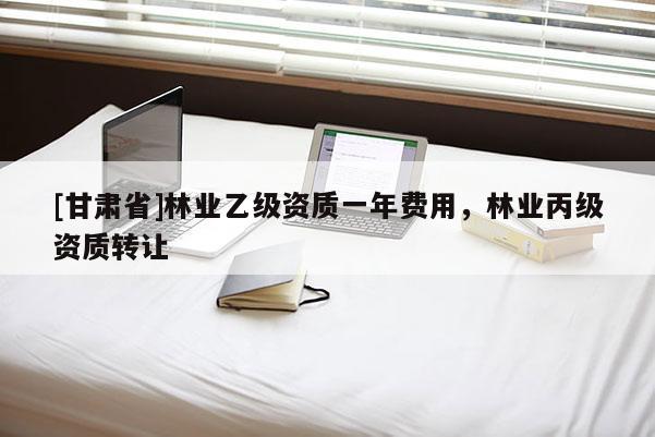 [甘肅省]林業乙級資質一年費用，林業丙級資質轉讓