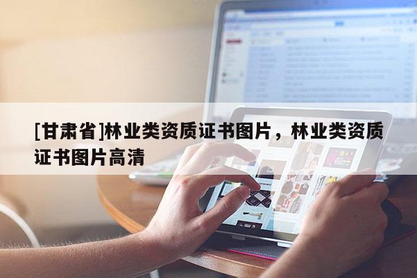 [甘肅省]林業(yè)類資質(zhì)證書圖片，林業(yè)類資質(zhì)證書圖片高清
