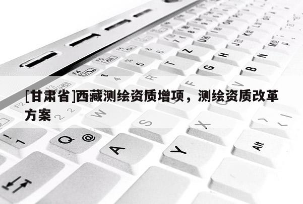 [甘肅省]西藏測繪資質增項，測繪資質改革方案